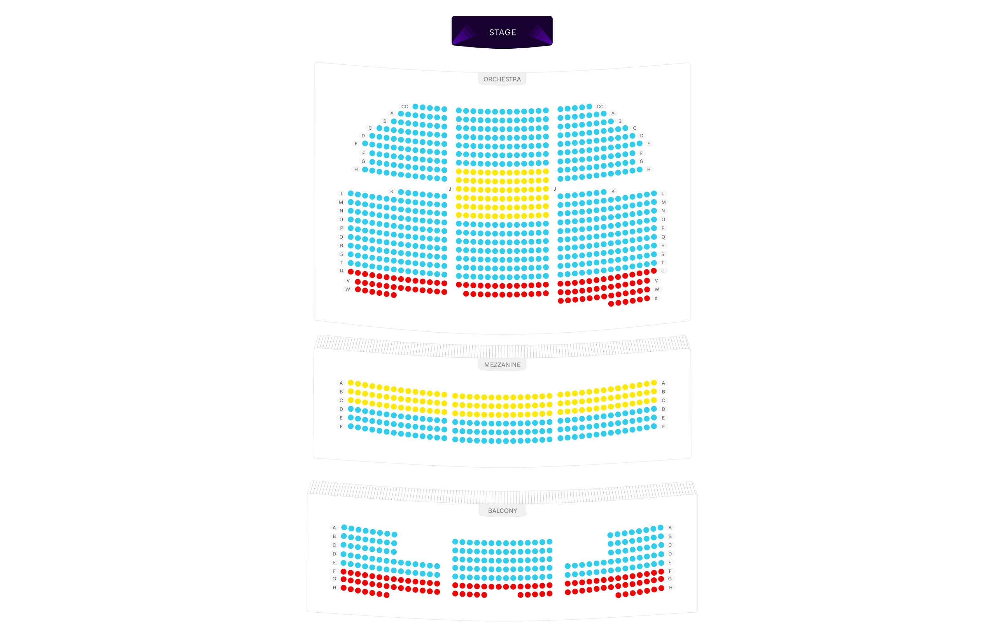 Richard Rodgers Theatre Seating Chart New York